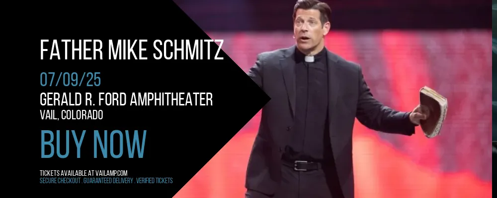 Father Mike Schmitz at Gerald R. Ford Amphitheater