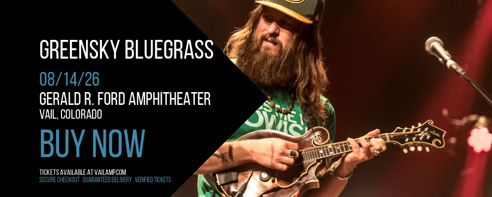 Greensky Bluegrass at Gerald R. Ford Amphitheater